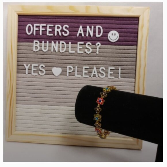 New Old Stock (late 80s/90s) Monet Rose Gold Heart Necklace & Earrings In Case - Picture 5 of 9